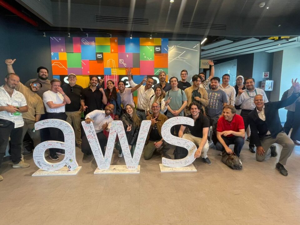 Cerca de 30 personas estuvieron presentes en las dos charlas en las oficinas de Amazon.